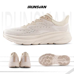 IRUNSVAN Running Marathon Running Shoes Męskie amortyzowane buty do chodzenia z poduszką powietrzną - trampki łagodzące ból zapalenia powięzi podeszwowej