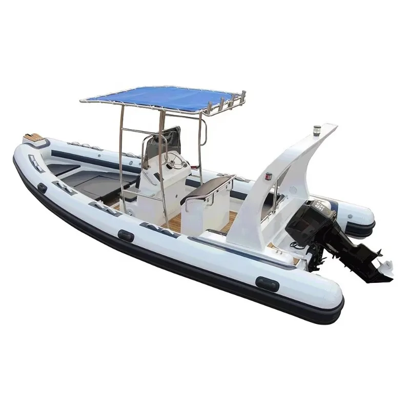 6.80m Inflatable Ocean Sailing Motor Boat with Outboard Engine xgz