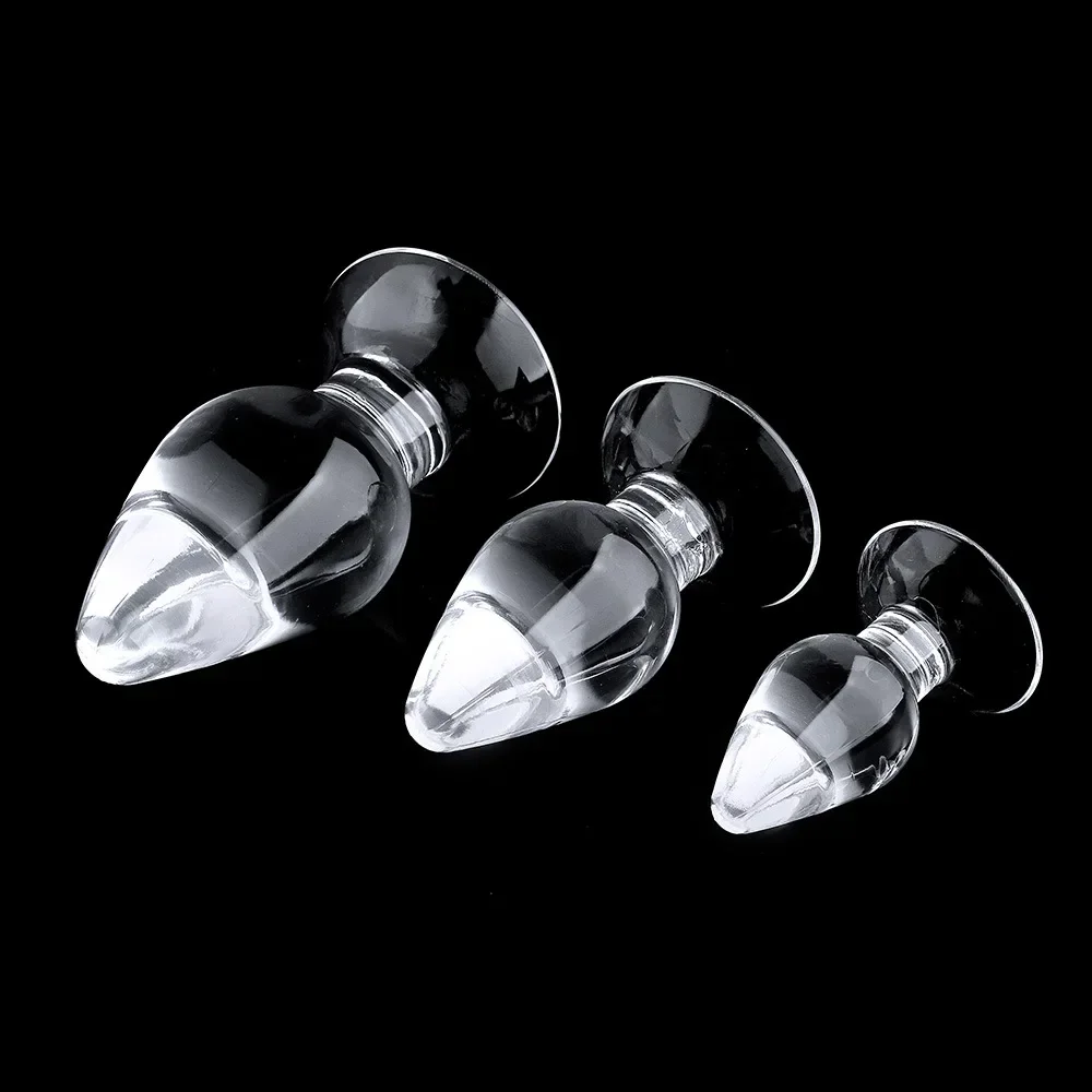Transparent Tpe Anal Plug And Beads Set For Dilation Training_voghion.com