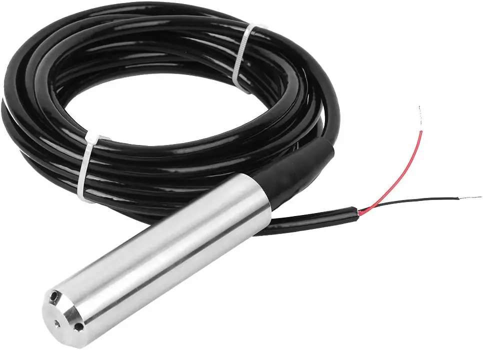 0-40M 4-20mA RS485 Liquid Level Sensor Liquid Level Transmitter Input Type Water Level Detector With Stainless Steel Probe