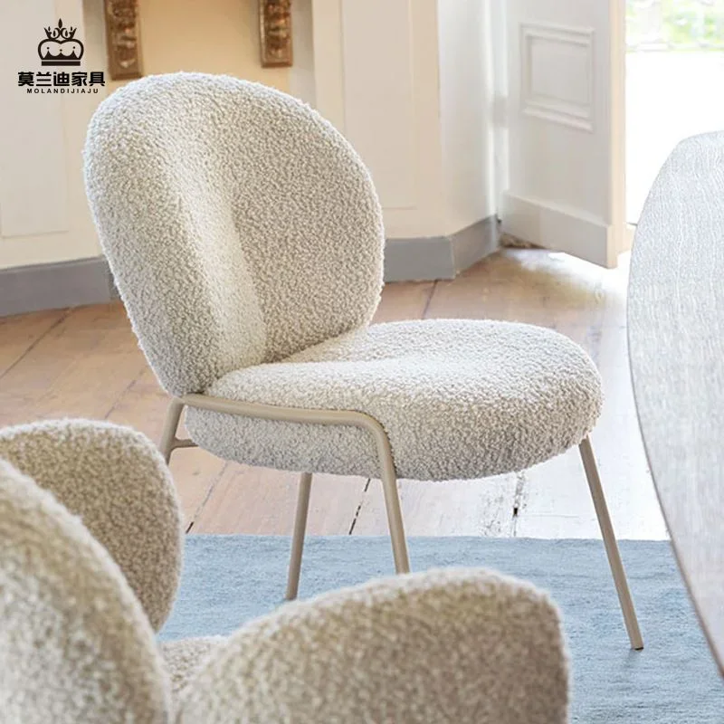 Design Kitchen Chairs Modern Accent White Nordic Velvet Dining Room Chairs Nordic Outdoor Sillas Comedor Home Furniture DC034