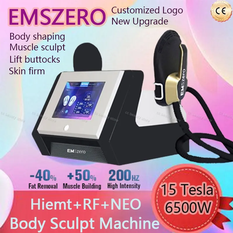 Professional Emzero neo RF Body Slim Machine Build Muscle Fat Burning EMS Equipment New Upgrade Nova  Beauty Machine