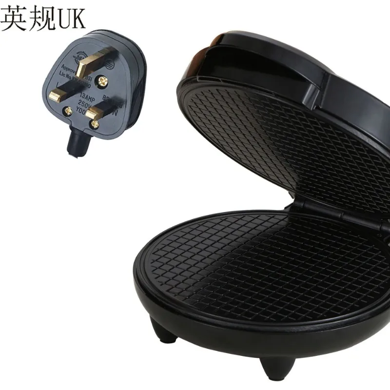 6-in-1 Electric Griddle: Sandwich Maker, Waffle Cone Iron, Breakfast Baker | Adjustable Temp Control, Non-Stick
