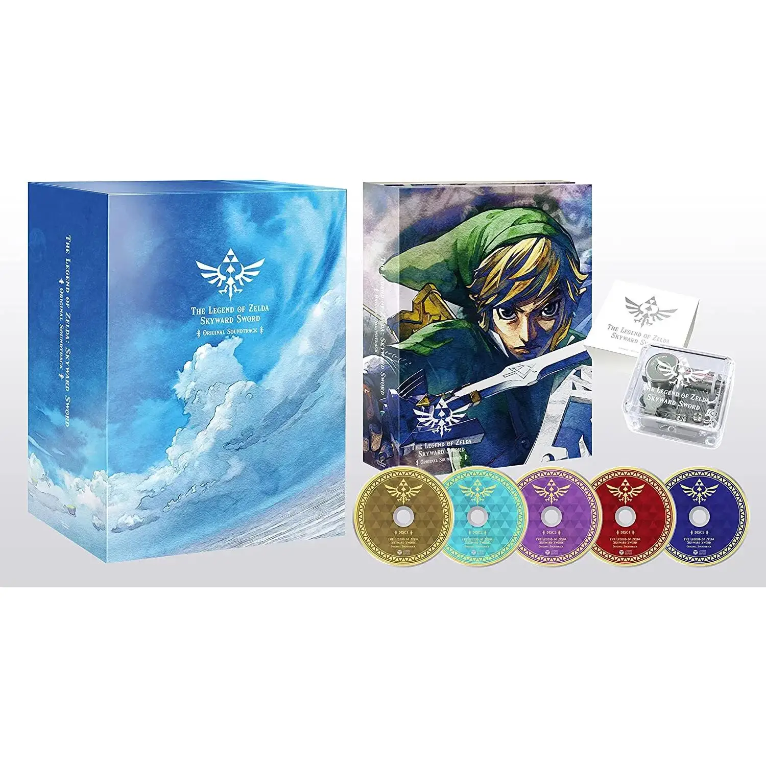 BSO The Legend Of Zelda Skyward Sword Edicion Limitada (Importacion Japonesa) - Nuevo Precintado