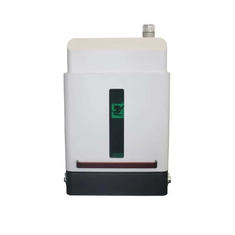 2025Safety Enclosed Mopa Fiber Marking Machine For Stainless Steel Metals Engraving Machine 20W 30W 50W