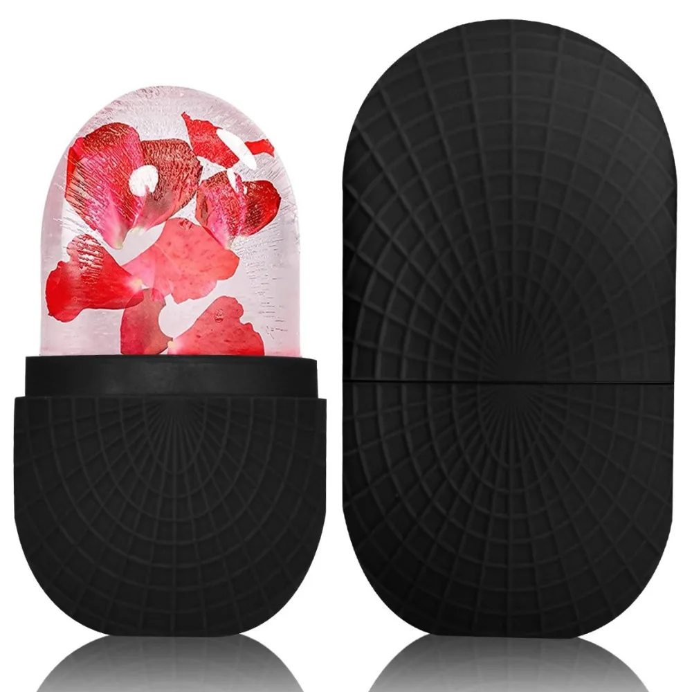 Silicone Ice Facial Roller Herbruikbare Face Lifting Contouring Eye Beauty Massage Ice Globe Ballen Schoonheid Huidverzorging Tool