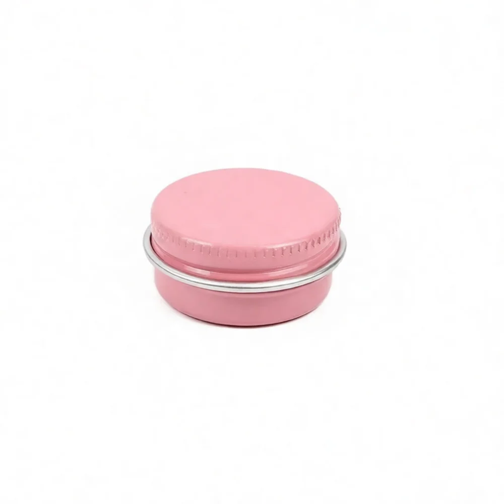 Sample Aluminum Jar Round Meta - Tin Container Lid ulasan dan harga