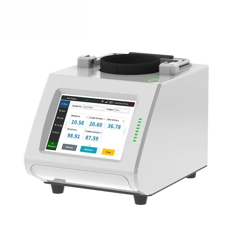 AELAB Automatic Electronic Portable NIR Grain Analyzer InGaAs Spectrometer for Protein Moisture Fat Testing Wheat Corn Feed