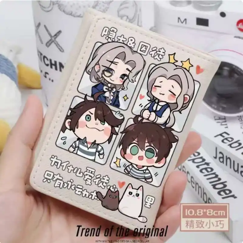 

Anime Luca Balsa Identity Ⅴ Aa Lorenz Fashion Wallet PU Purse Card Coin Hasp Money Bag Cosplay Gift B1699 Anime