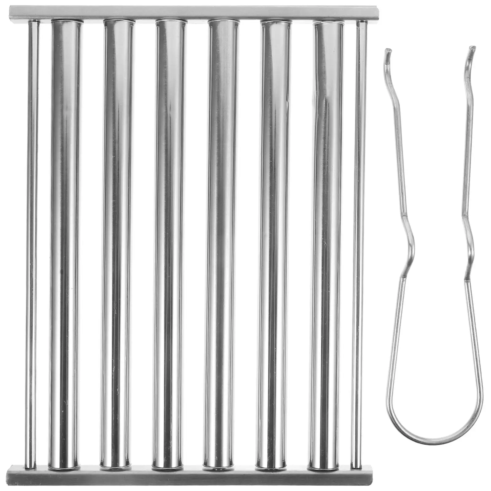 

Barbecue Tool Set Stainless Steel Grilling Accessories Camping Rolling Rack Outdoor Portable Bbq Racks Sausage Grill Picnic