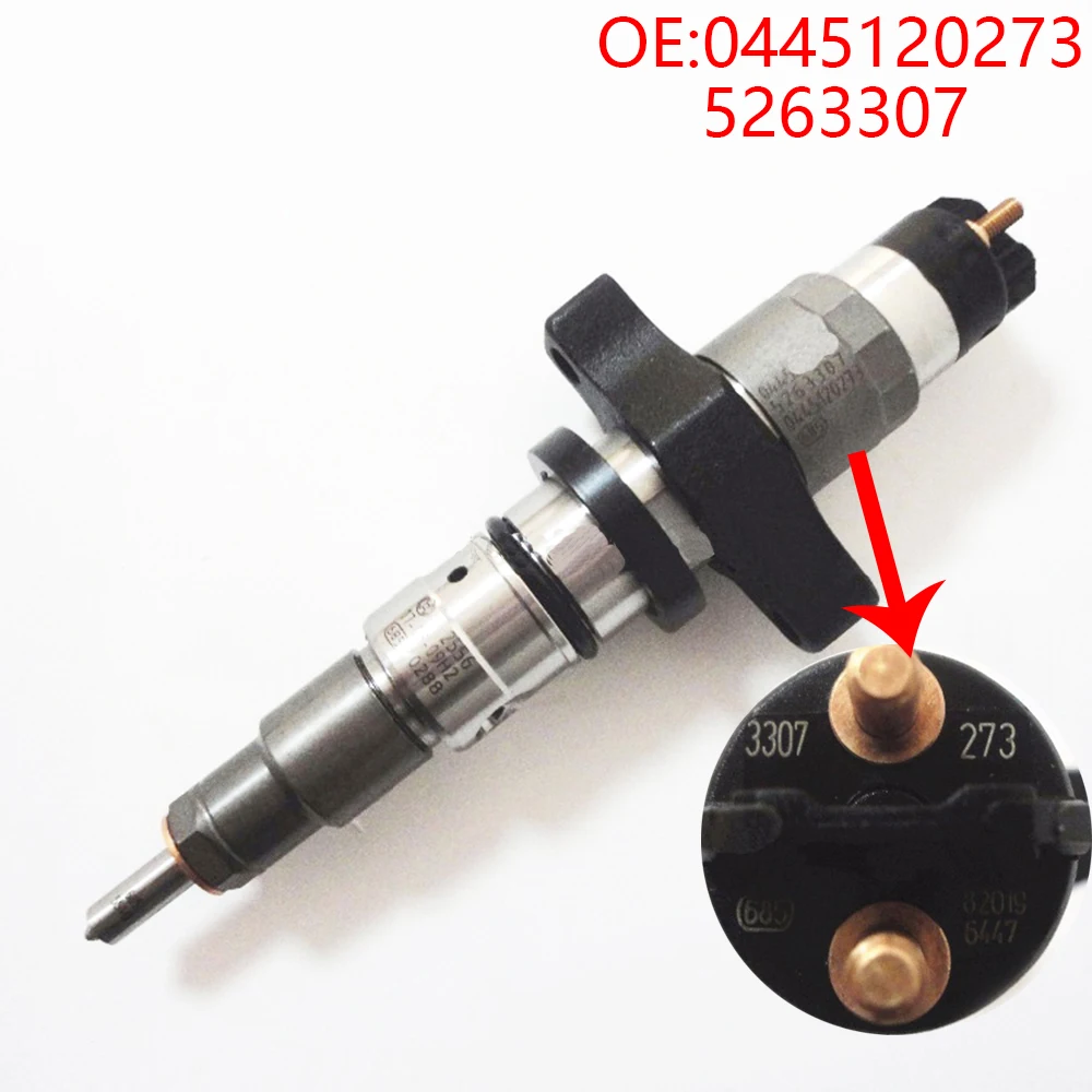 0445120273 5263307 0445120007 0445120212 0986435508 for Ford Iveco Volkswagen DAF Cummins 3.9/5.9 New Common Rail Injectors