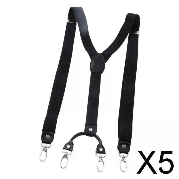 

Прочные мужские подтяжки, сверхпрочные эластичные регулируемые брюки, держатель для рабочих брюк, модные мужские брюки