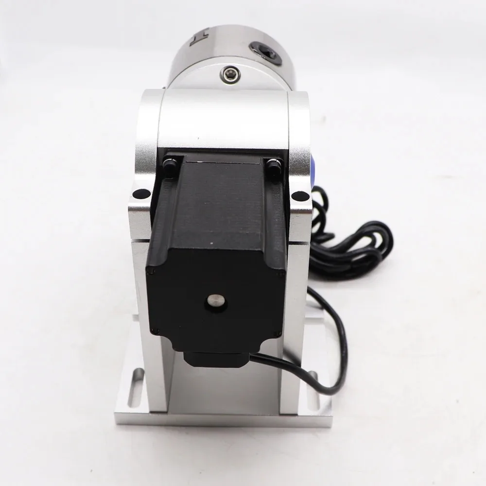 RU Stock 3 Claws Type H Rotary Axis Chuck Attachment For Fiber CO2 UV Laser Marking Machine Rotation Device