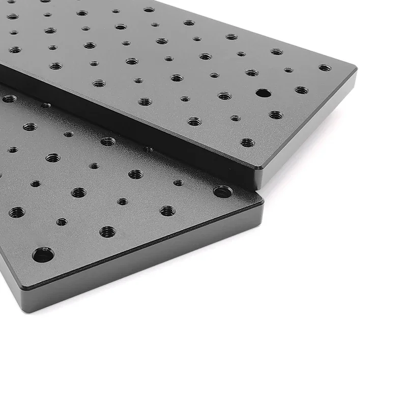 Aluminum alloy panel optical plate m4m6 thread breadboard platform  vibration isolation