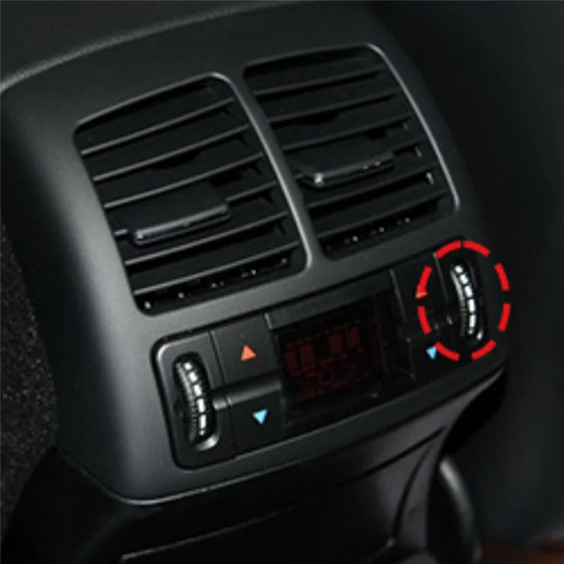 

For Mercedes Benz E-Class W211 2003-2008 CLS W219 2007-2009 Right Rear Air Conditioning Outlet Grille Roller Switch Replacement-