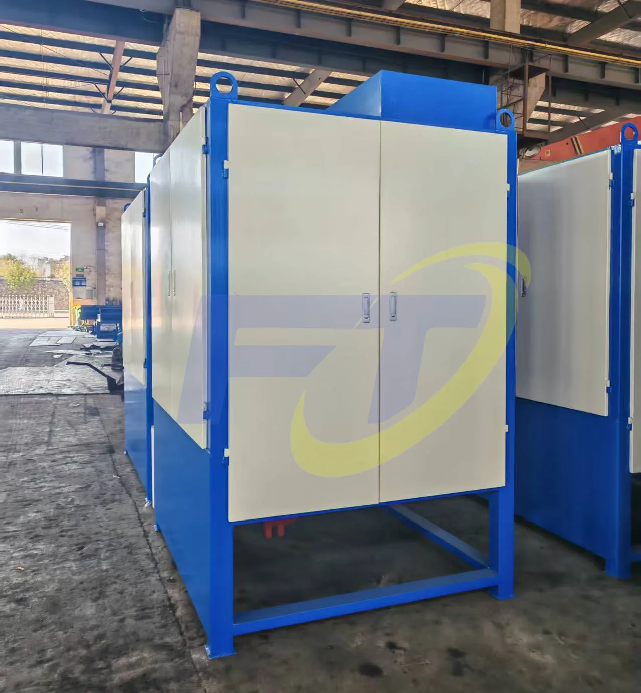 Monazite/Iron/Mineral Sand Mining Magnetic Separator Three Roller Dry Magnetic Separation Equipment