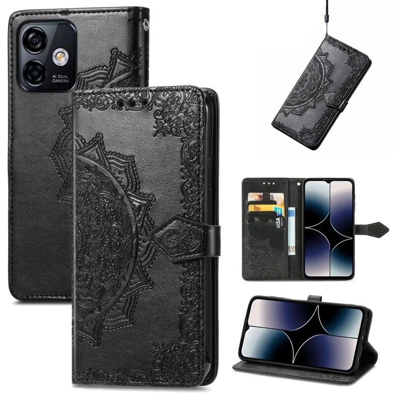 Leather Wallet Case For Ulefone Note16 Pro Flip Case For Ulefone Note 16 Pro Luxury Cover Phone Case