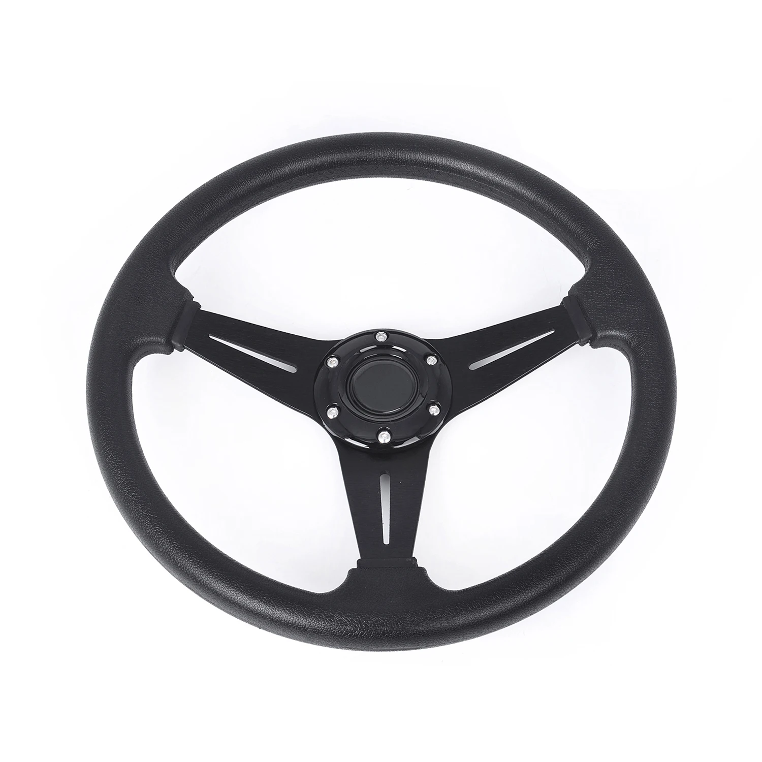 

Universal Car Racing Steering Wheels PU 14 inch Drifting Sport Steering Wheel