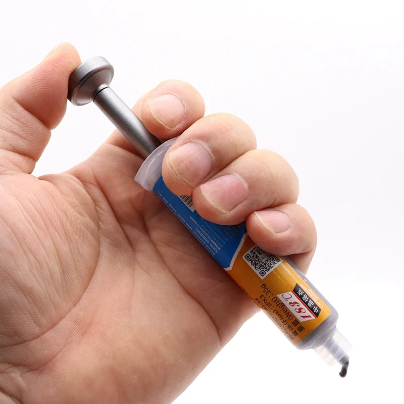 Aluminum Alloy Putter For Solder Flux Paste UV Glue Green Oil Propulsion Mobile Phone BGA PCB Solder Mask Repair Tool