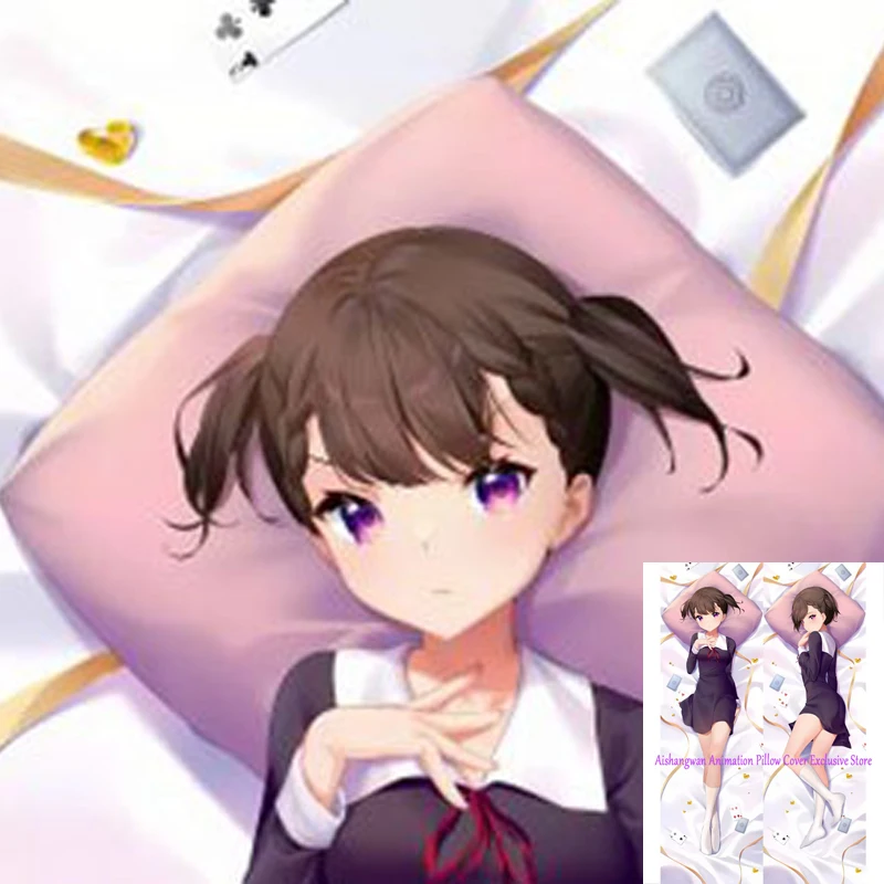 

Dakimakura Anime Pillow Cover Beautiful Girl Double Sided Print 2Way Bedding Festival Gifts Gifts