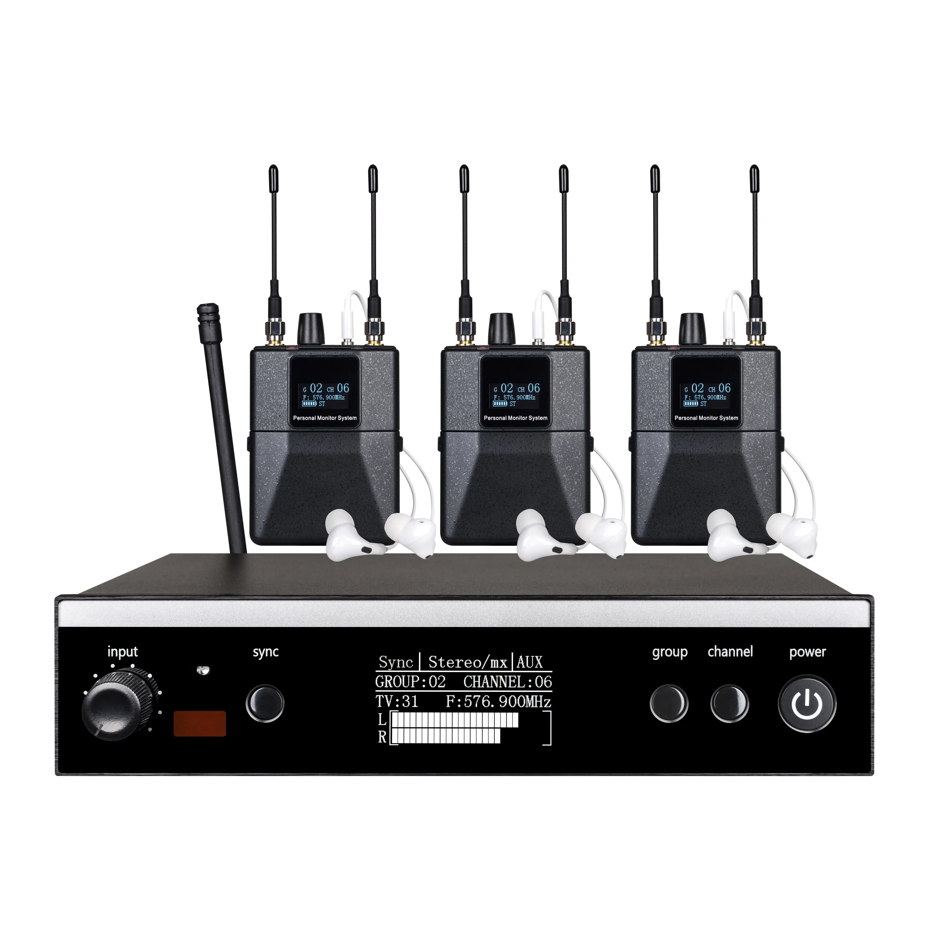 Leicozic 500Mhz Professioneel Bewakingssysteem Psm300 Stage Return Stereo Persoonlijk In Oor Monitor Draadloze Pro Audioapparatuur