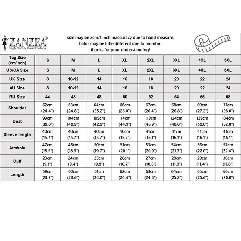 ZANZEA Plus Size Woman Casual Blouses Lantern Sleeves Round Neck Solid Color High-Low Tops Spring Minimalist Blusas de Mujer 5XL - view 6