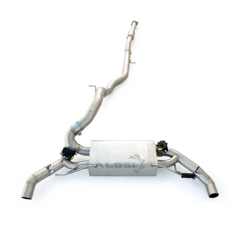 For Volvo S60 2.0T (T4/T5) 2018-2022 Cat Back Exhaust System with Intelligent Valve High Performance Stainless Steel Muffler