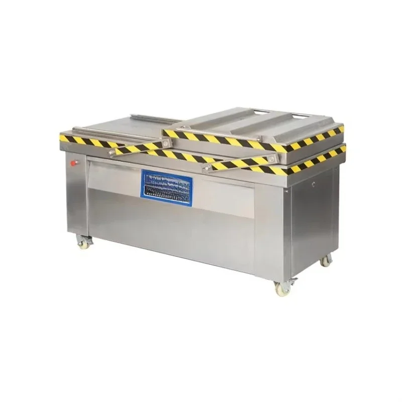 High-speed food preservation standard size plastic bag sealing vacuum packaging machine
