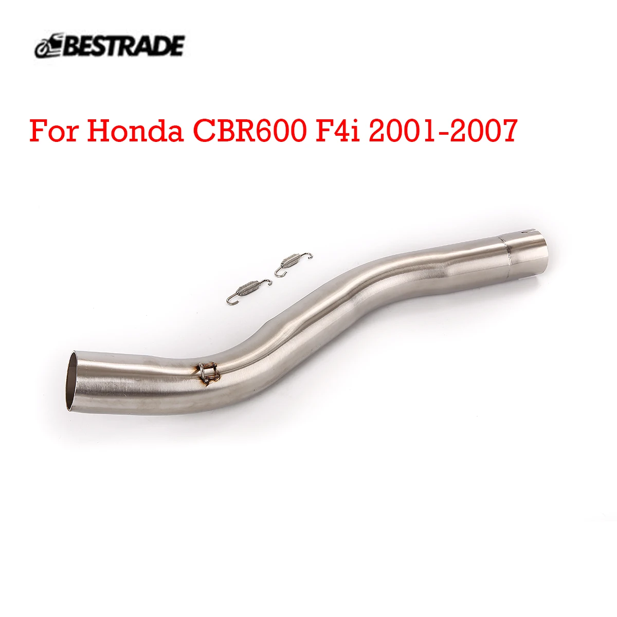 

For Honda CBR600 F4i 2001-2007 51mm Motorcycle Mid Connect Link Pipe Stainless Steel Material Slip On