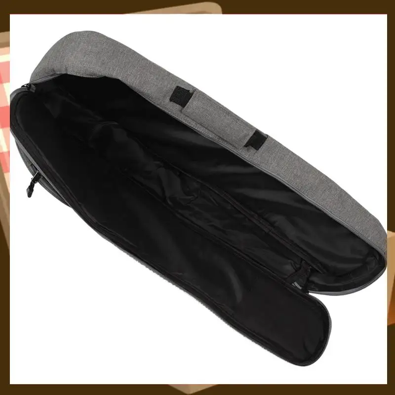 

2Pcs 23 Inch Cotton Ukulele Bag Soft Case Gig Waterproof Oxford Cloth Ukelele Hawaii Four String Guitar Backpack Grey-AA85