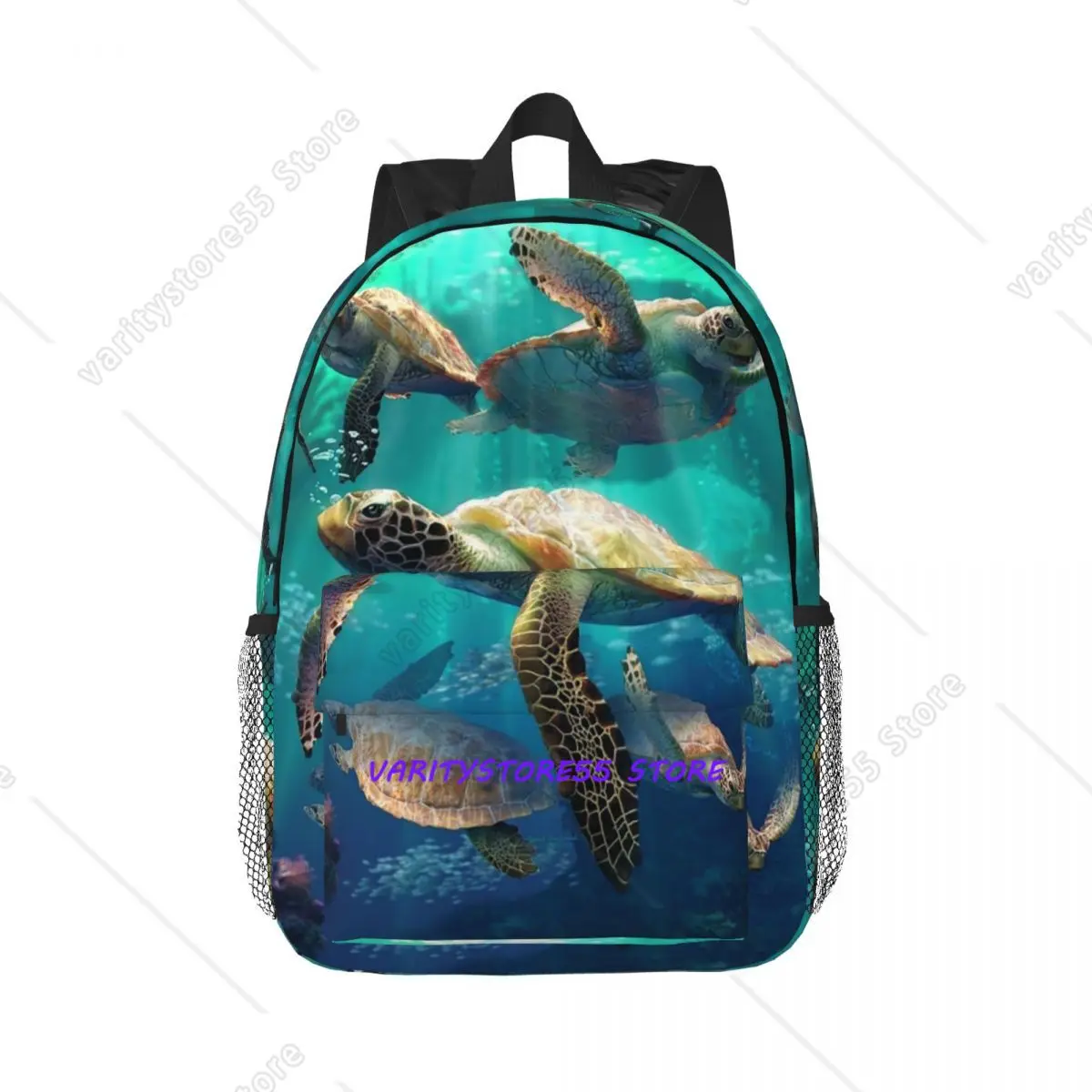 Sea Turtles Backpack Hot Sale Daypack Large Capacity Boys Girls BookBag Shoulder Bags for Men Women Kids School Bag