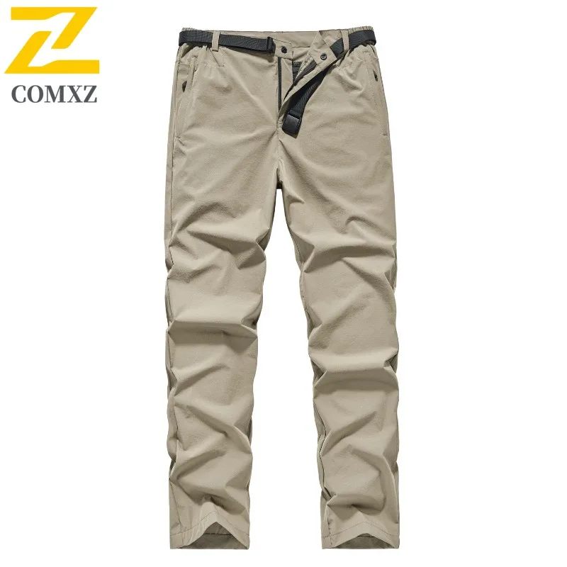 EiAO الرجال السراويل سوفتشيل الربيع والخريف سريعة الجافة يندبروف مقاومة للماء تمتد المشي لمسافات طويلة عمال الصيد الرياضة غير رسمية 2025