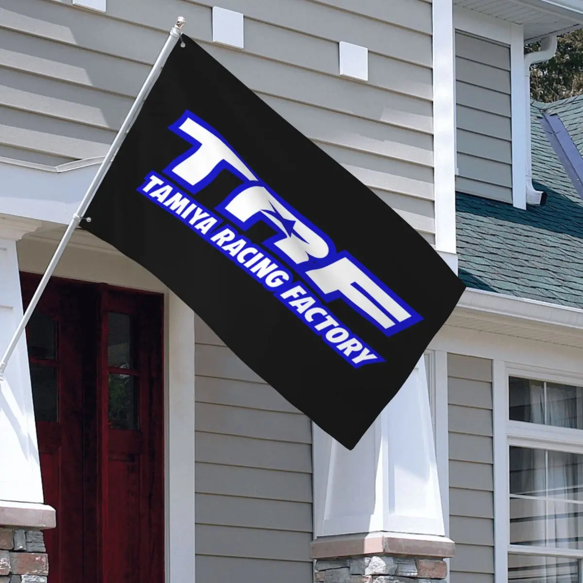 Trf Tamiya Racing Factory Logo Custom Artwork Hanging Outdoor Print Decoration Flag Landscape