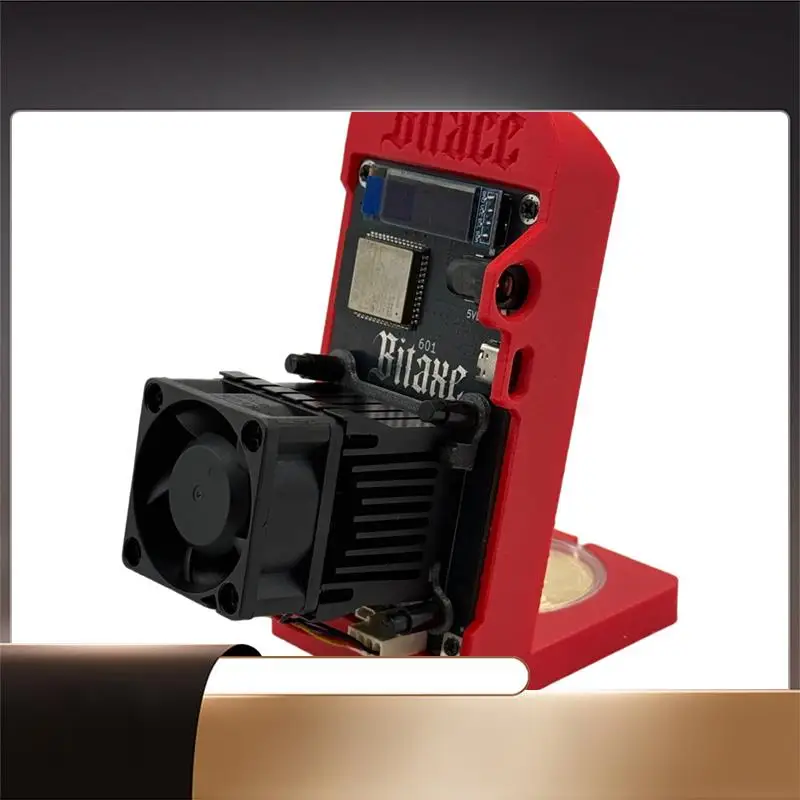 

X64A-Bitaxe Gamma 601 1.2TH/S 18-22W Bitcoin BTC Wifi Miner BM1370 Dual Fan Asic Low Noise Mining From Antminer S21 Pro AU Plug