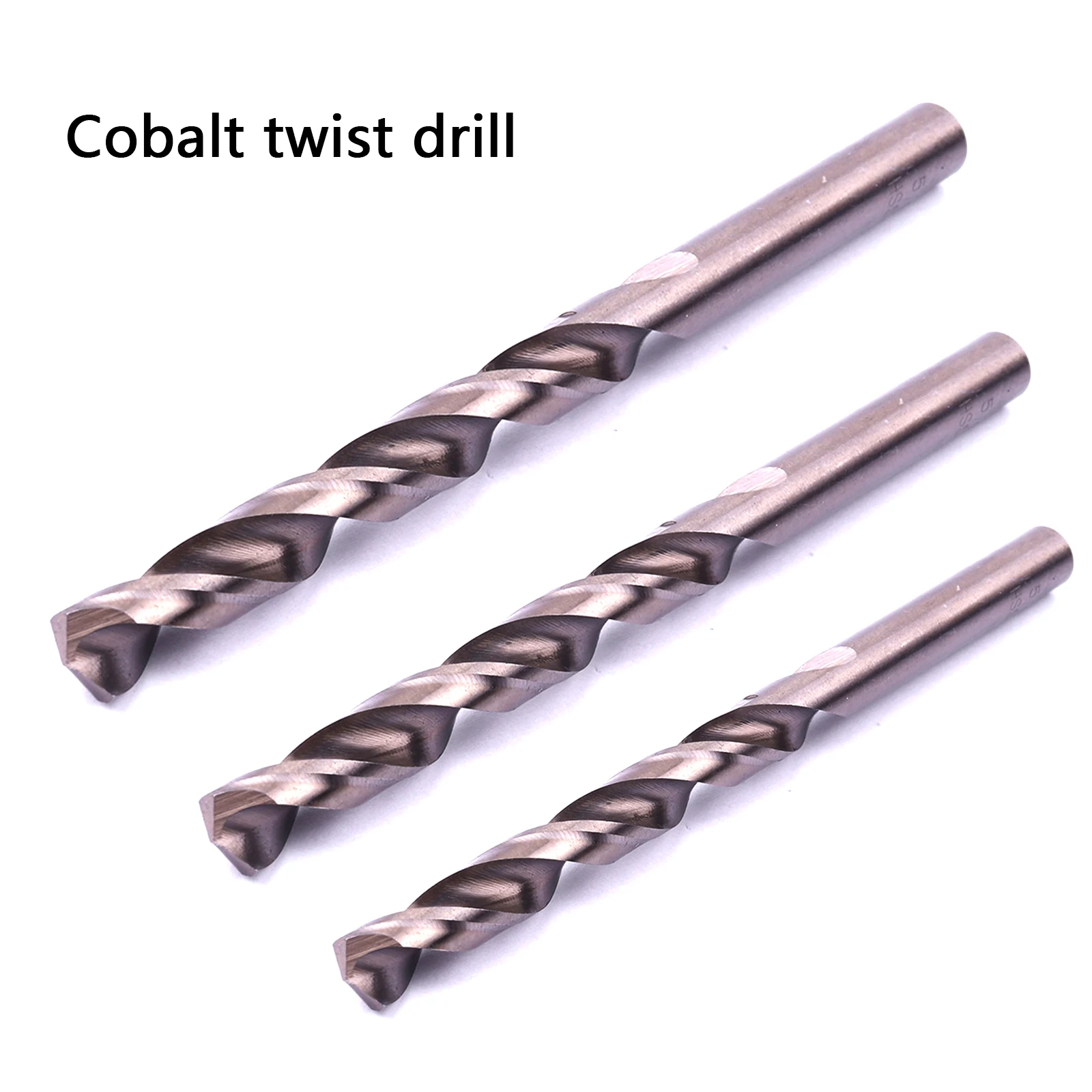 

1pc M35 Cobalt HSS Drill Bit Straight Shank Twist Drill Bit Hole Cutter Power Tools for Metal Drilling Metalworking