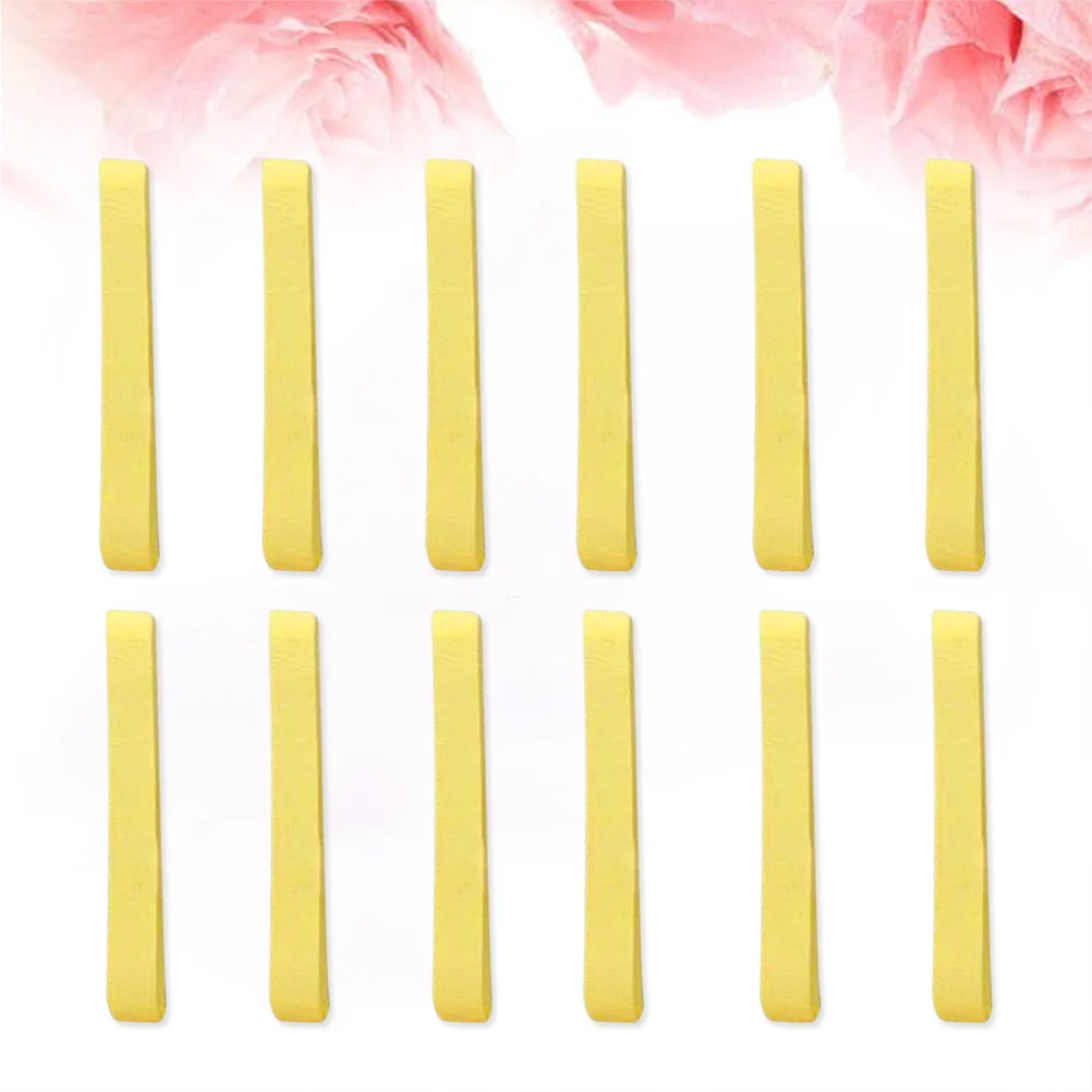 

48pcs Compressed Facial Sponge Yellow Deep Cleaning Moisturizing For Dry Skin Portable Makeup Remover Washing