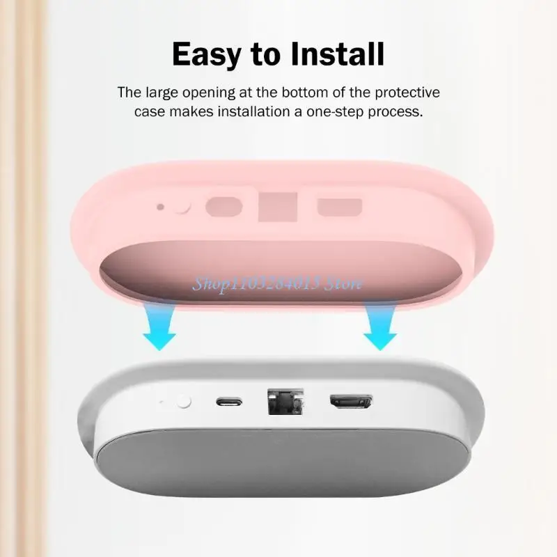 R6FF Flexible Silicone Case Enclosure For TV (4K) 2024 Host Precise Cutout