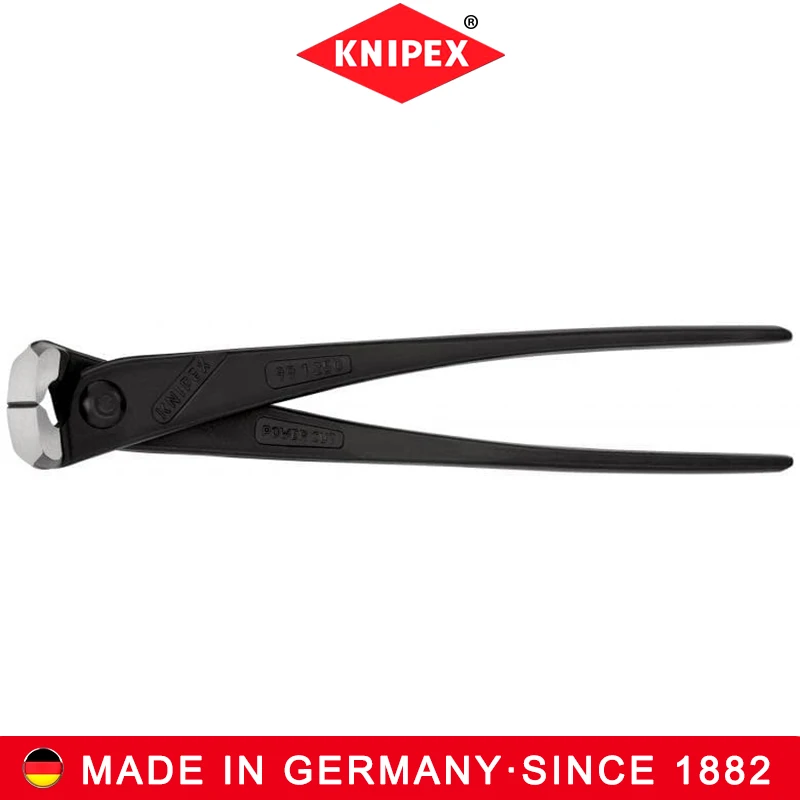 

KNIPEX High Leverage Concreters' Nipper High Lever Transmission 250mm Labor Saving Wire Binding Plier 9910250