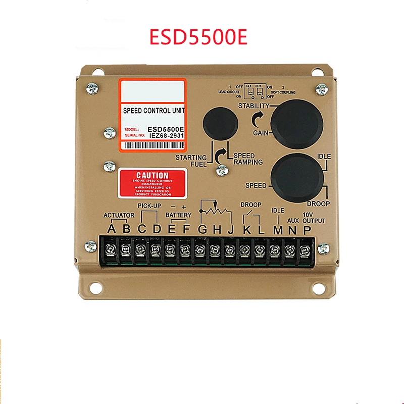 Fast delivery ESD5500E Generator speed control Regulador de control de velocidad del motor