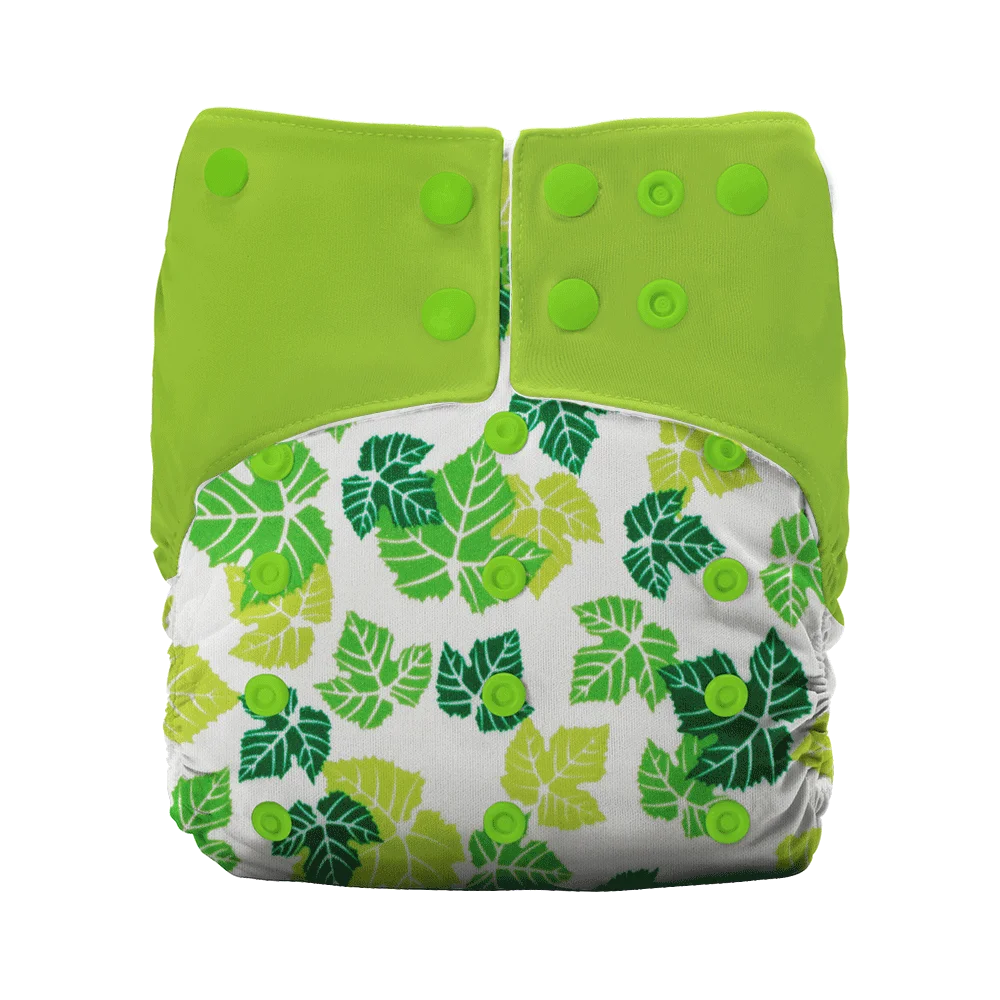 Pororo Reusable & Breathable Ecological Diapers for 1-3Y Babies with Inner Leak-proof Suede Cloth Lining Double pockets