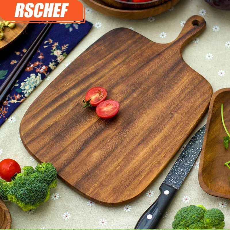 RSCHEF 1PCS Wooden Beech Chopping Cheese Cutting Board Chopping board kitchen tools