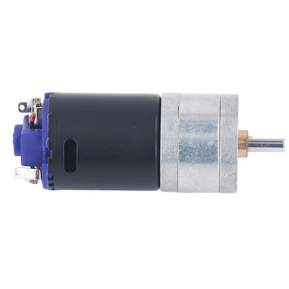 Durable DC12V Geared Motor 37mm Diameter 2000RPM Gear Motor 25mm D Shaft All Metal Gear Speed Reduction Motor For DIY Projects