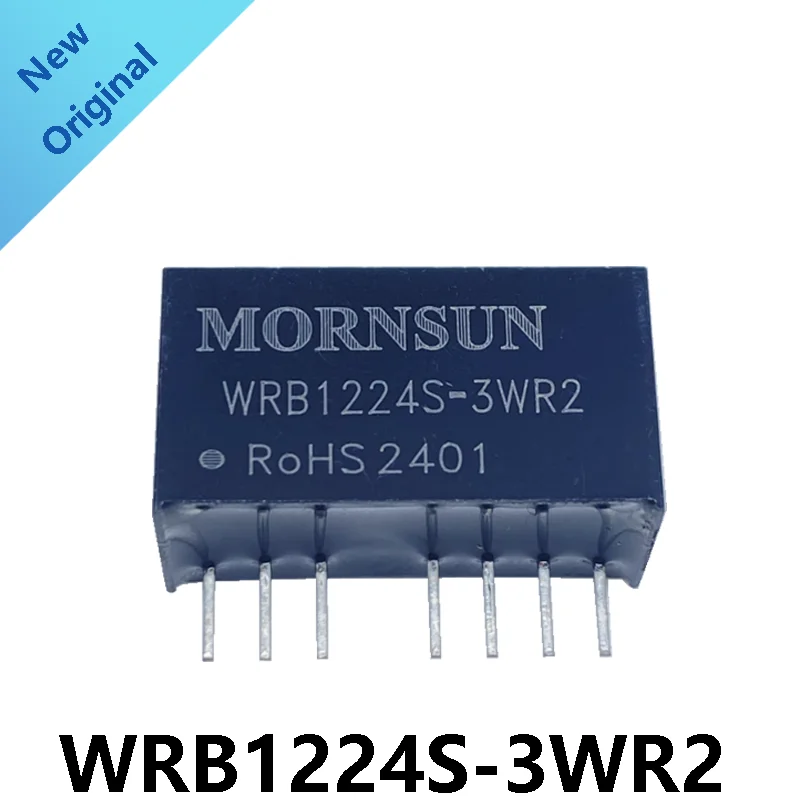 2PCS/Lot WRB1224S-3WR2 Wide Voltage Input 12V to 24V Stabilized Single Output DC-DC Power Supply Module