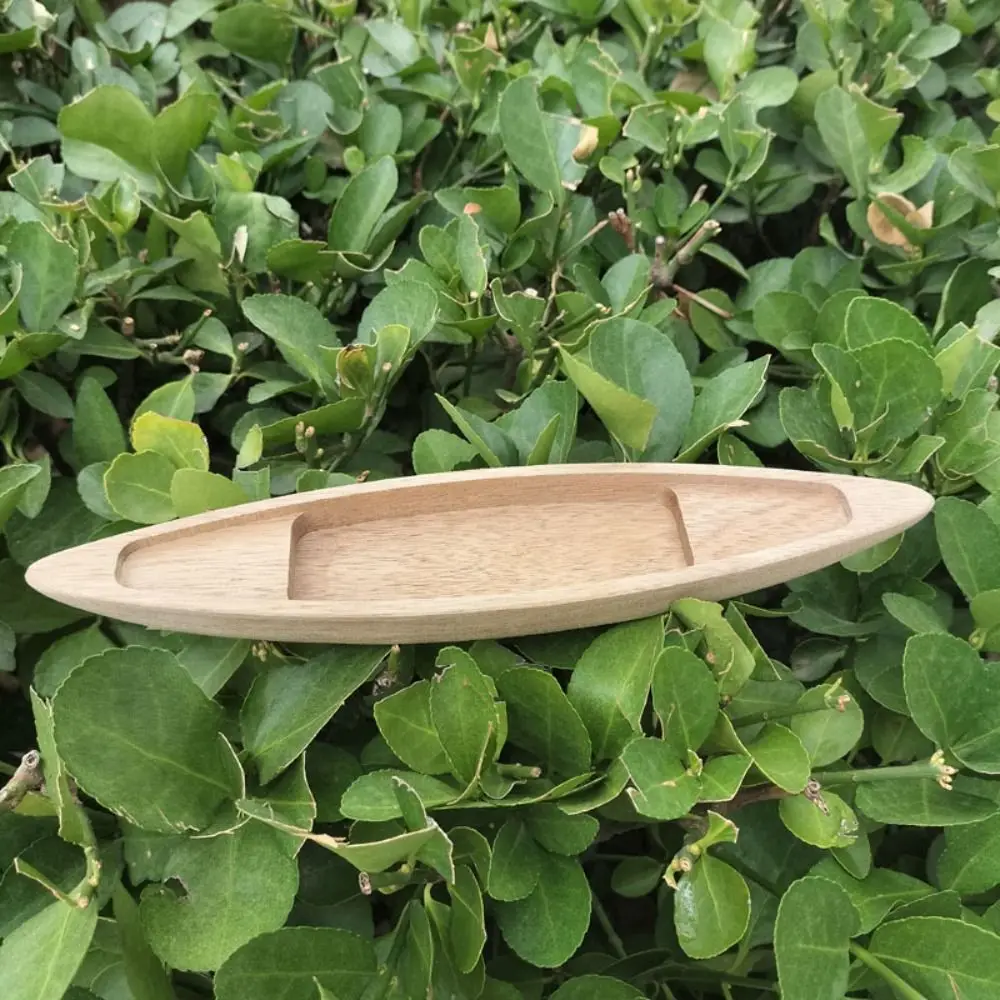 

Ocean Landscape Wooden Boat Model Vintage Decor Handcrafts Fishing Boat Decor Mini Canoe Lightweight Boat Model Ornaments