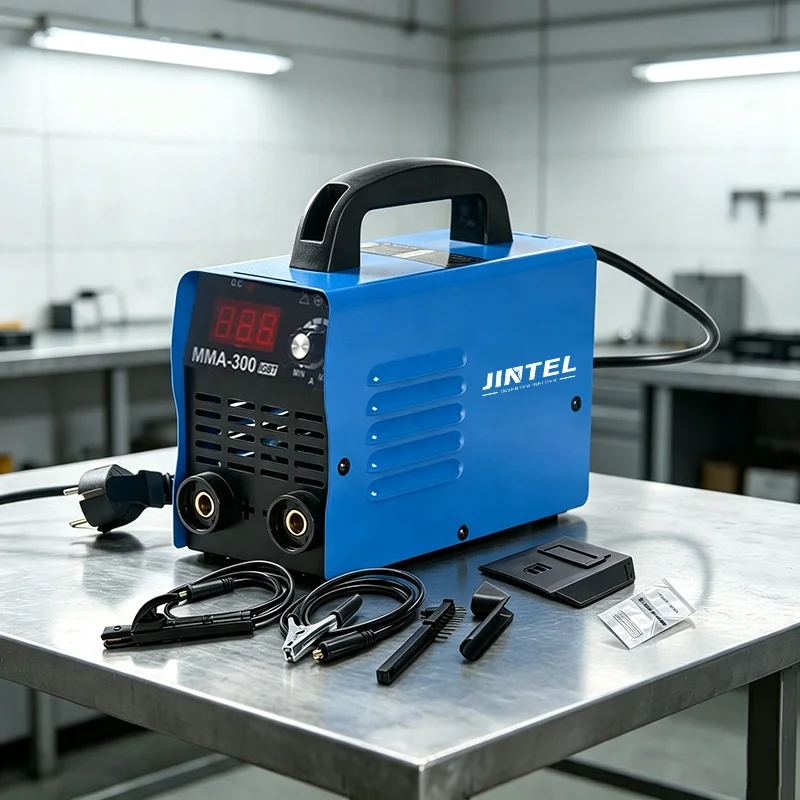 High Efficiency MMA Arc Welder Soldadora MMA-300 220V Portable Mini DC Inverter Welding Machine Stable Arc Force Stick Welder
