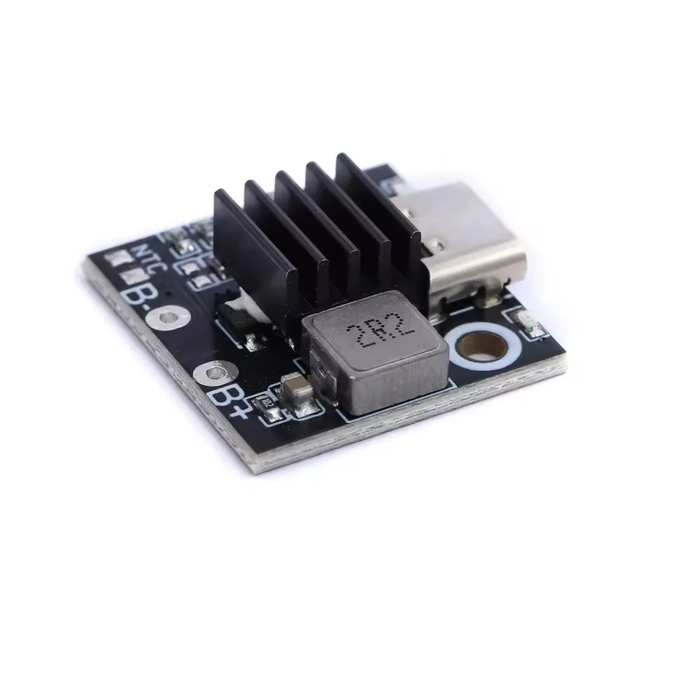 3pcs 5V 1S Li ion Battery Charger Module 2.8A 3.6A Max with Charging Indicator for 18650 Polymer Cell