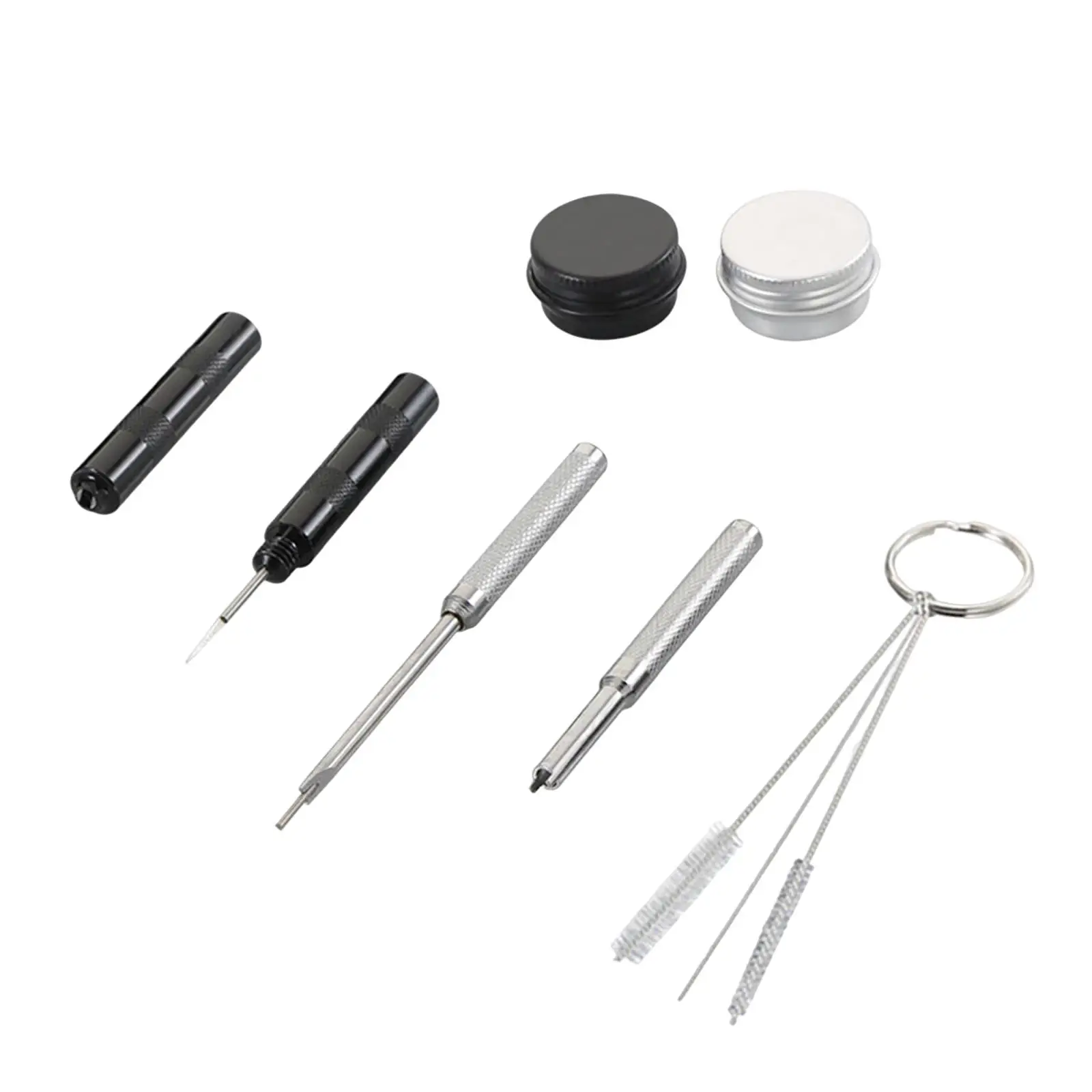 Airbrush-reinigingsgereedschapsset voor het verwijderen en onderhoud van moeiteloos verf