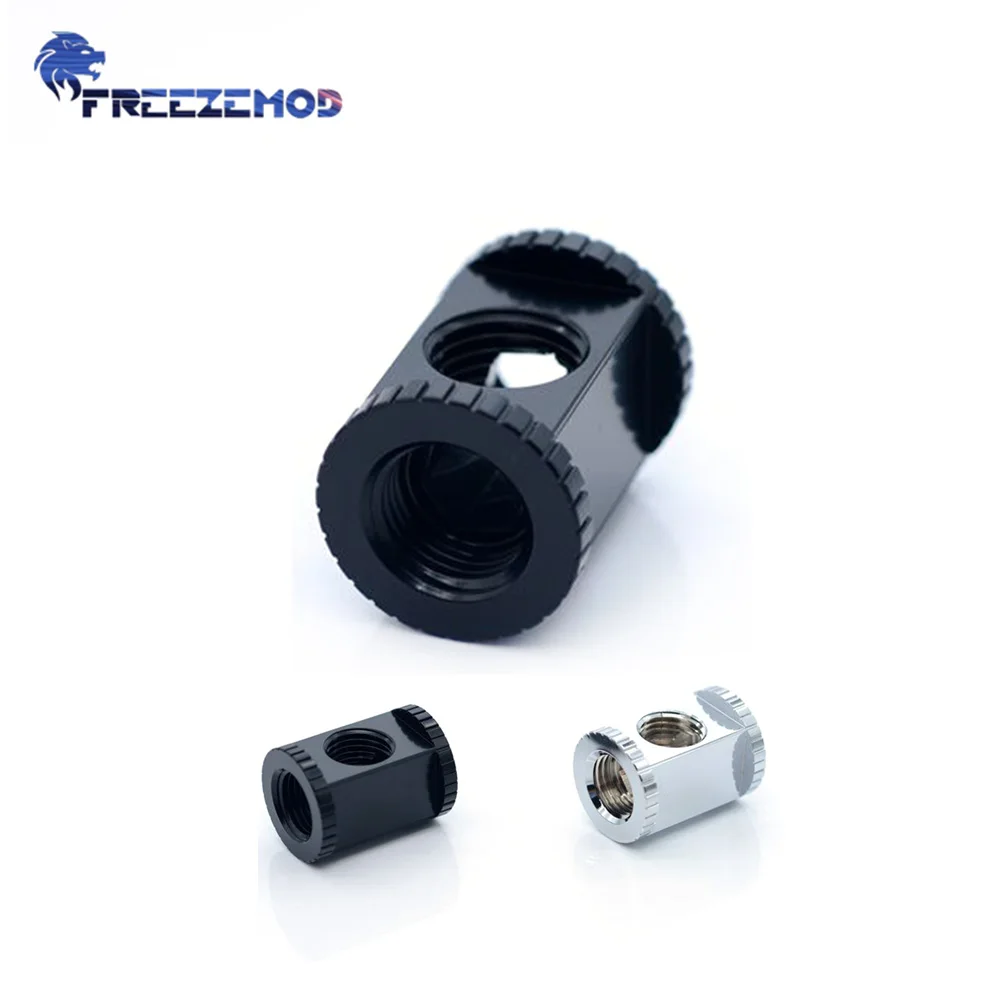 FREEZEMOD 3 Ways Fitting Multi-channel Torque 3-way Adapter Rectangular Internal G1/4 3WAY MOD PC Water Coolling Fittings BDT-3T