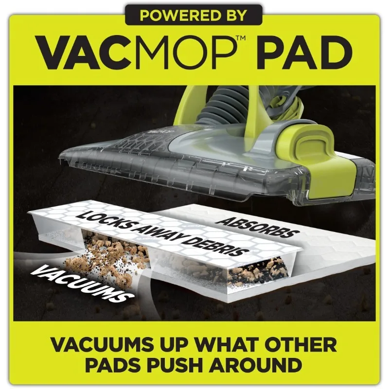 Акула ®   ВАКМОП ™   Беспроводная система для твердого пола с одноразовым VACMOP ™   Pad, VM200