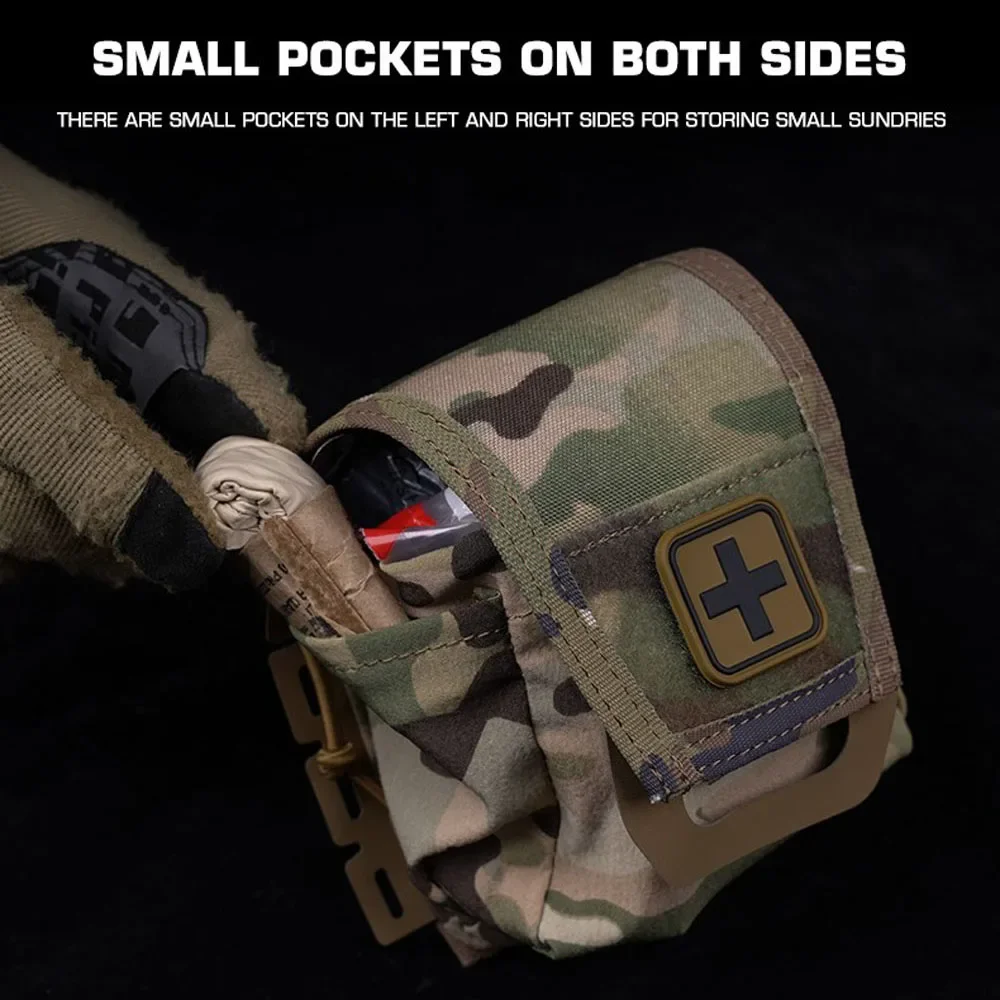 Bolsa táctica Molle, botiquines de primeros auxilios, forro separado, caza al aire libre, Camping, supervivencia, bolsa de herramientas médicas, equipo de juego CS de liberación rápida - imagen 3